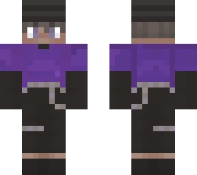 purple ninja boy