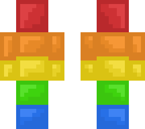 rainbow jelly man