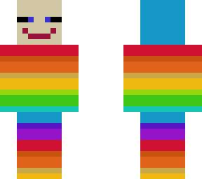rainbow skin