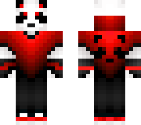 red fightmode panda