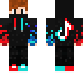 remake tik tok skin boy  (glow effect )