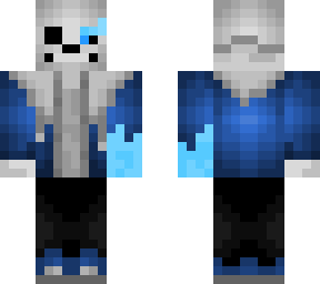 sans (glowing fist)