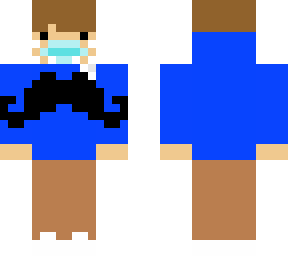 the official me with mask