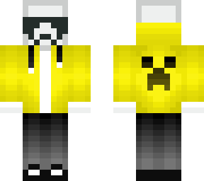 yellow hoodie