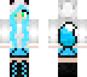 zorro chica azul