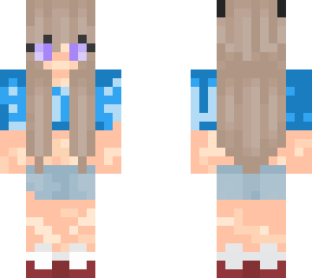 <3cute blue sky shirt and shorts<3
