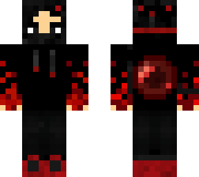 black and red