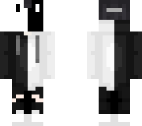 black n white masked