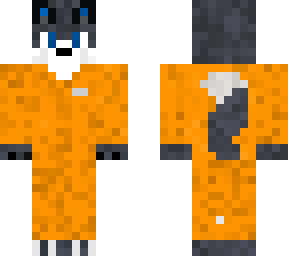 blue furry wolf (prisioner)