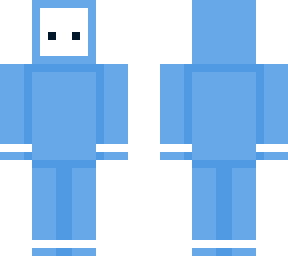 blue guy hes three