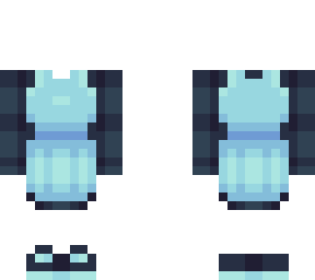 blue morpho dress