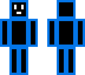 blue outlined