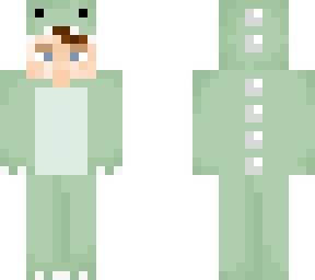 boy dino onesie