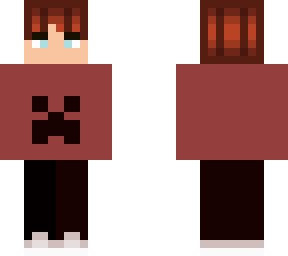 boy with creeper hoodie