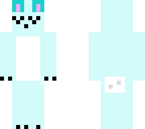 cute blue bunny
