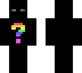 dark rainbow question mark