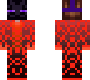 dracokomododragon with enderman mask