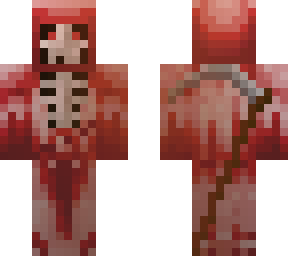 drowned in blood