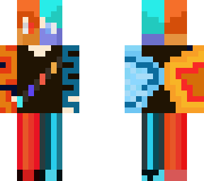 fire/water elemental halfling