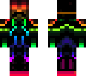 gamer rainbow creeper with mustash