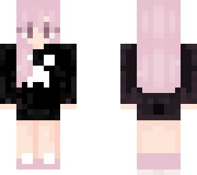 girl with creeper hoodie