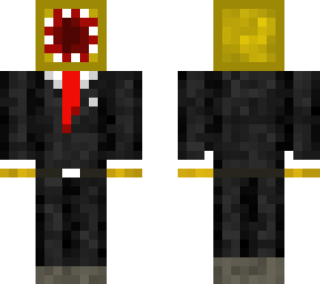 golden squid in a suit