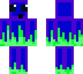green fire purple slime