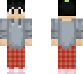 grey sweatshirt lily pad pajama boy