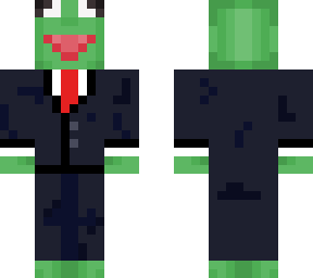 kemit with a suit
