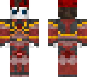 mi skin con la armadura de la nacin del fuego