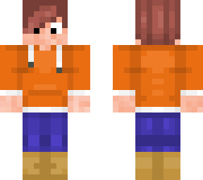 orange hoodie guy
