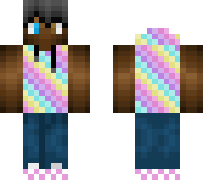pastel sleeveless hoodie