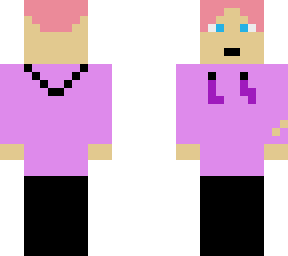 pink and purple boy