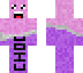 pink and purple chocolate