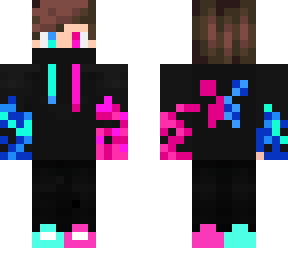 pink blue kid
