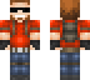 pixel man