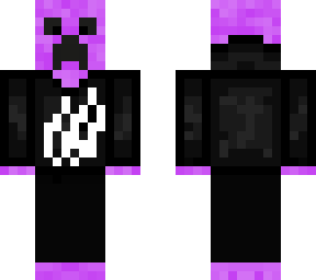 purple ice creeper with fire merch
