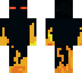 red fire enderman