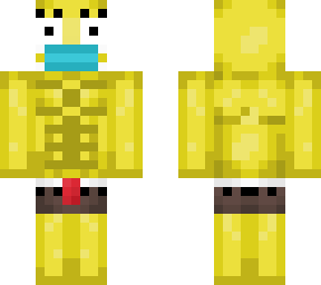 spongbob with a mask and better lookin' eyes