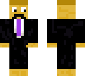 suit thing mustache