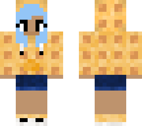 waffle hoodie girl (remake)