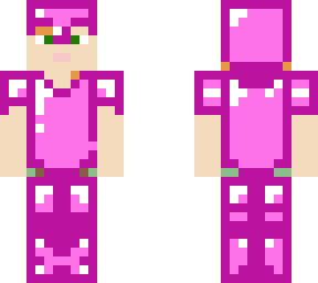 alex with pink amor