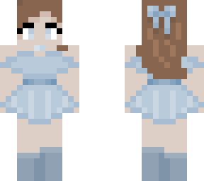 blue girl