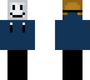 blue mask