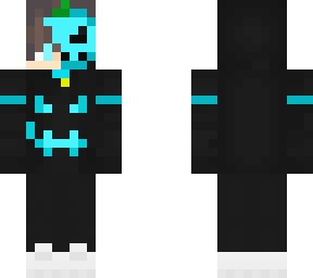 blue pumpkin boy