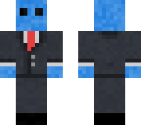 blue suit dude