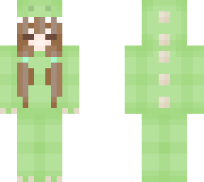 brunette dino onesie edit