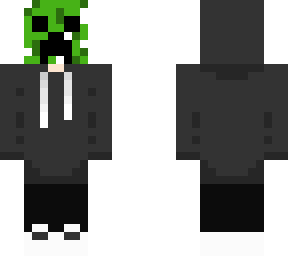 creeper in a black sweater