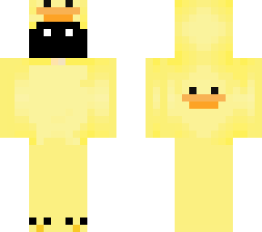 duck man with mask