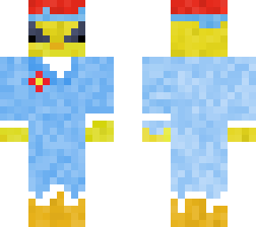 ducky in suit